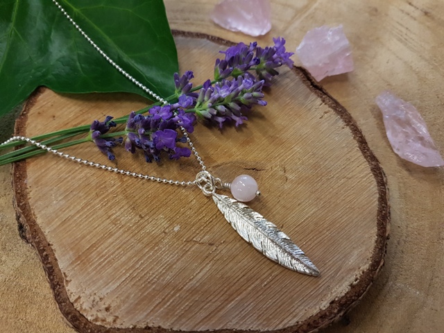 Zilveren hanger 'Veer' groot - Afbeelding 6